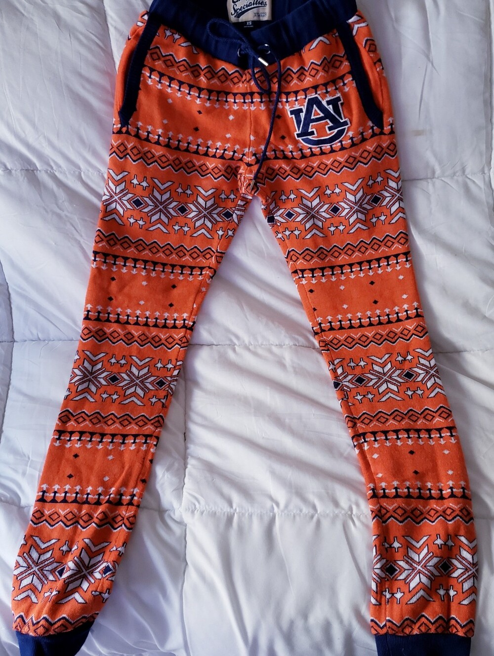 Auburn University Womens size xs sweats/leggings - Picture 4 of 7